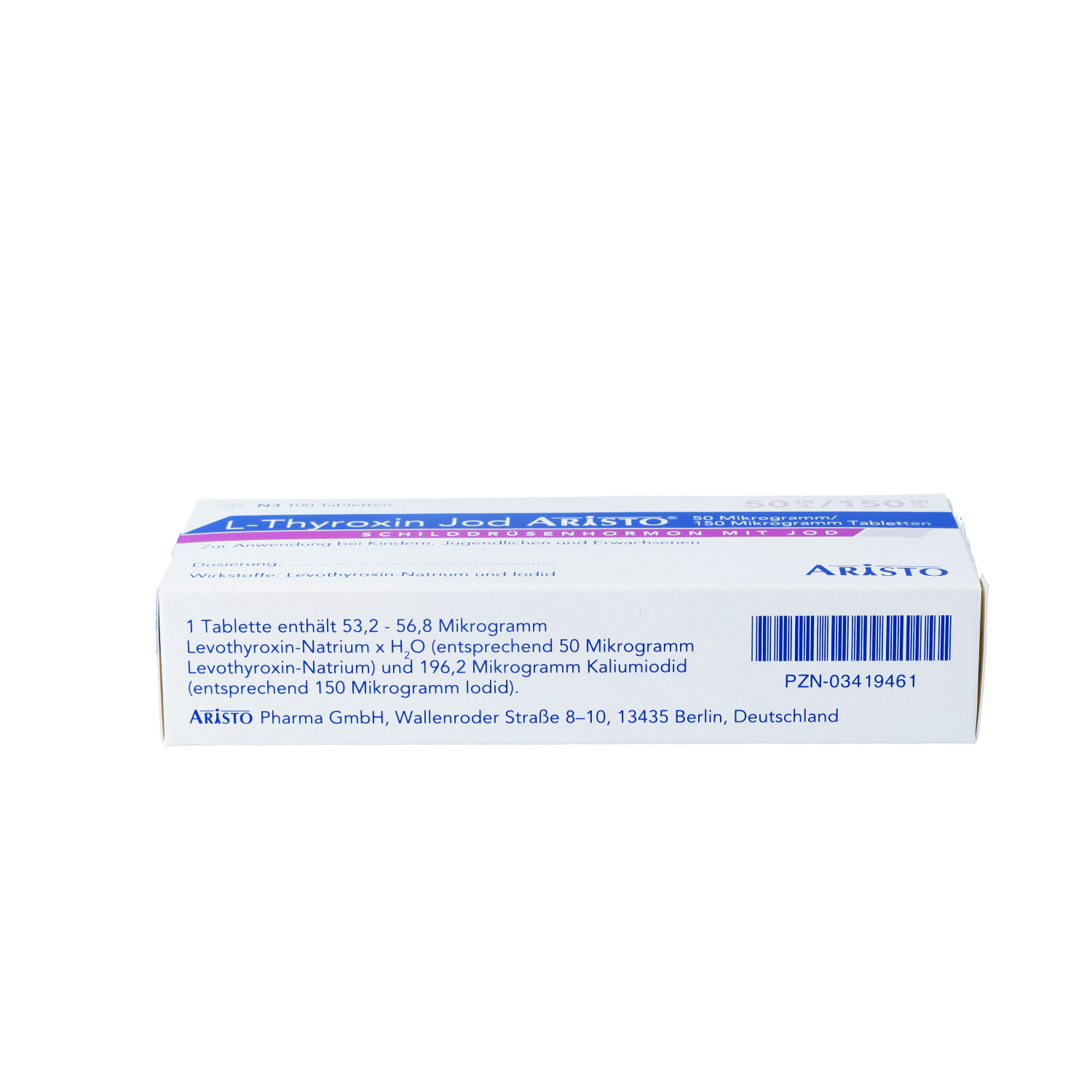 L-THYROXIN Jod Aristo 50 μg/150 μg Tabletten