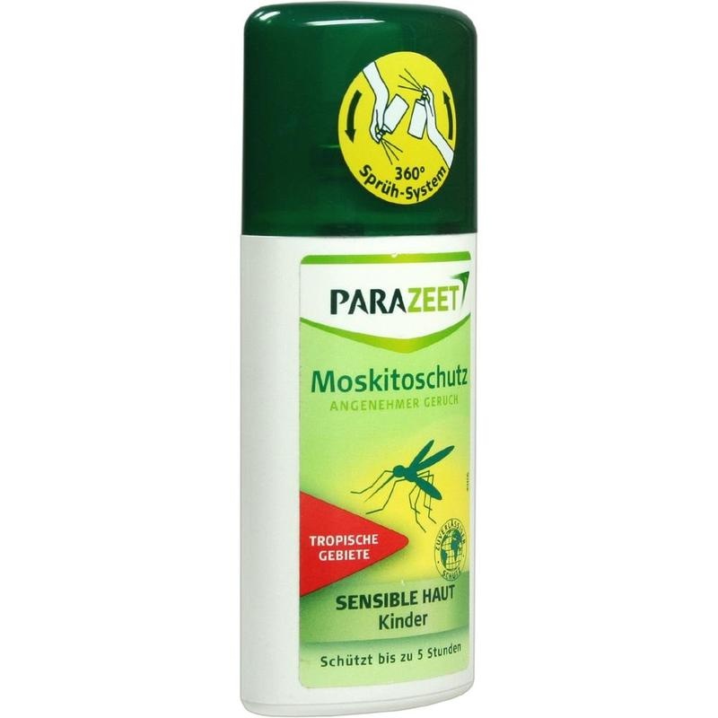 PARAZEET tropische Gebiete sens.Haut+Kdr. Spray