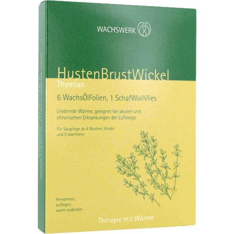 HUSTEN BRUST Wickel Thymian Wachswerk