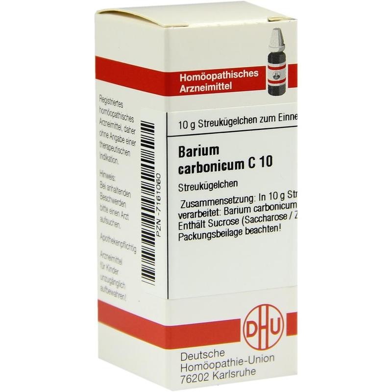 BARIUM CARBONICUM C 10 Globuli