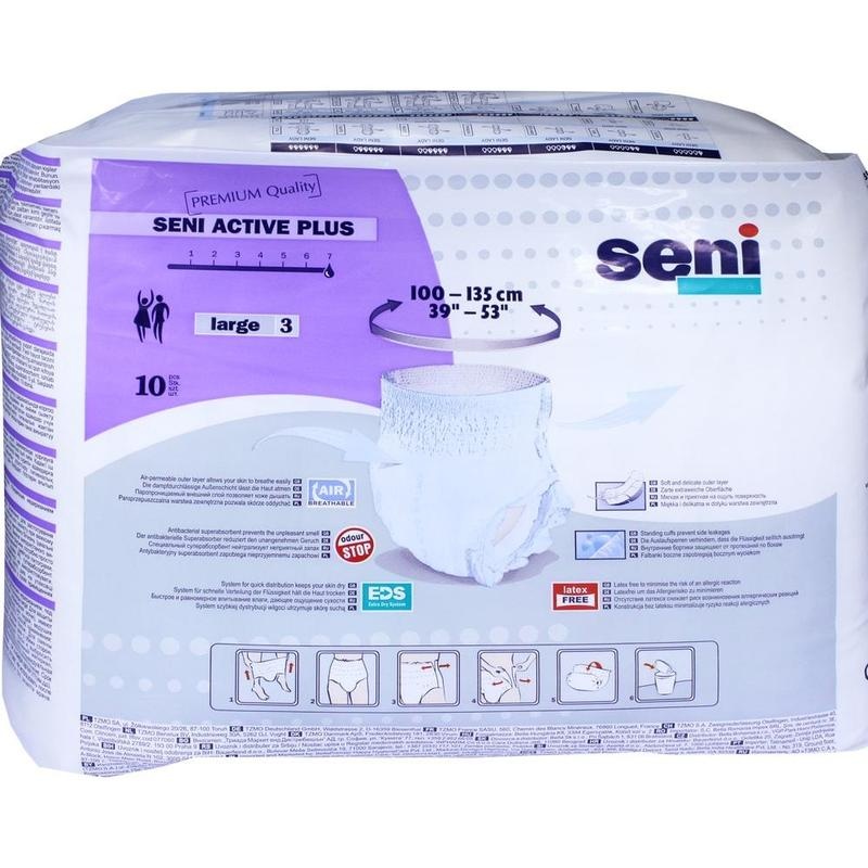 SENI Active Inkontinenzpants plus L