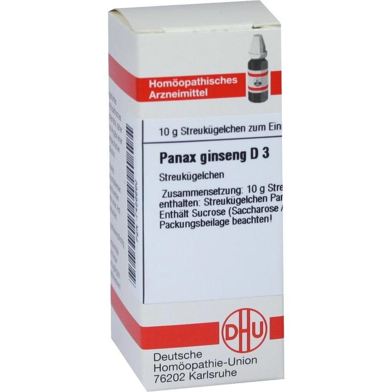 PANAX GINSENG D 3 Globuli