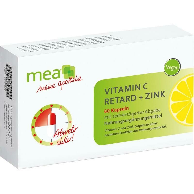 MEA Vitamin C+Zink Kapseln