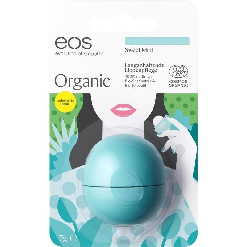 EOS Organic Lip Balm sweet mint Blister