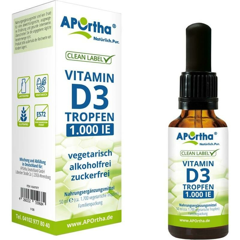 VITAMIN D3 TROPFEN 1.000 I.E. 25 μg
