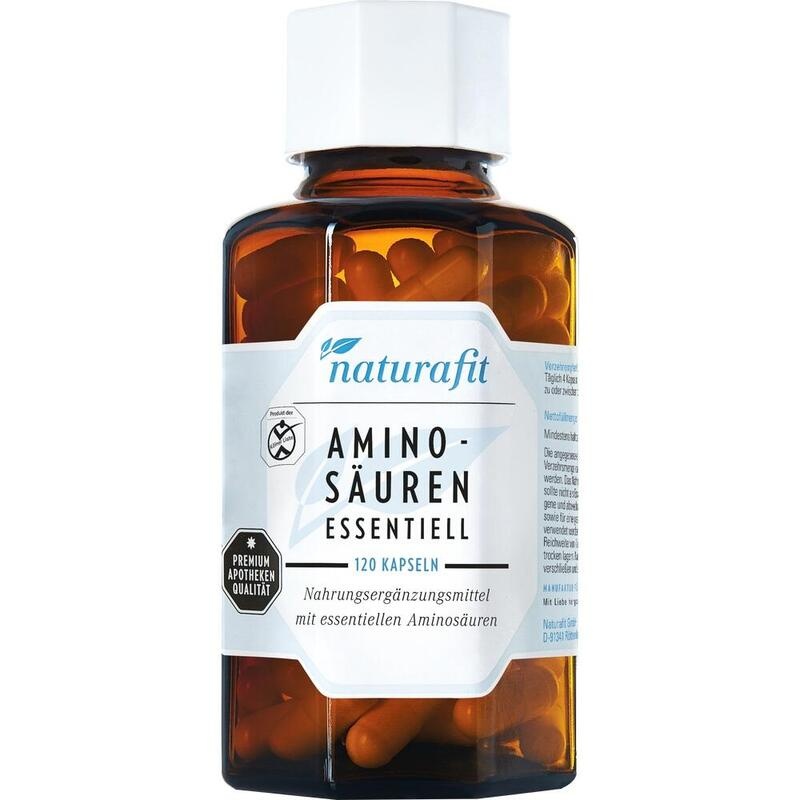 NATURAFIT Aminosäuren essentiell Kapseln