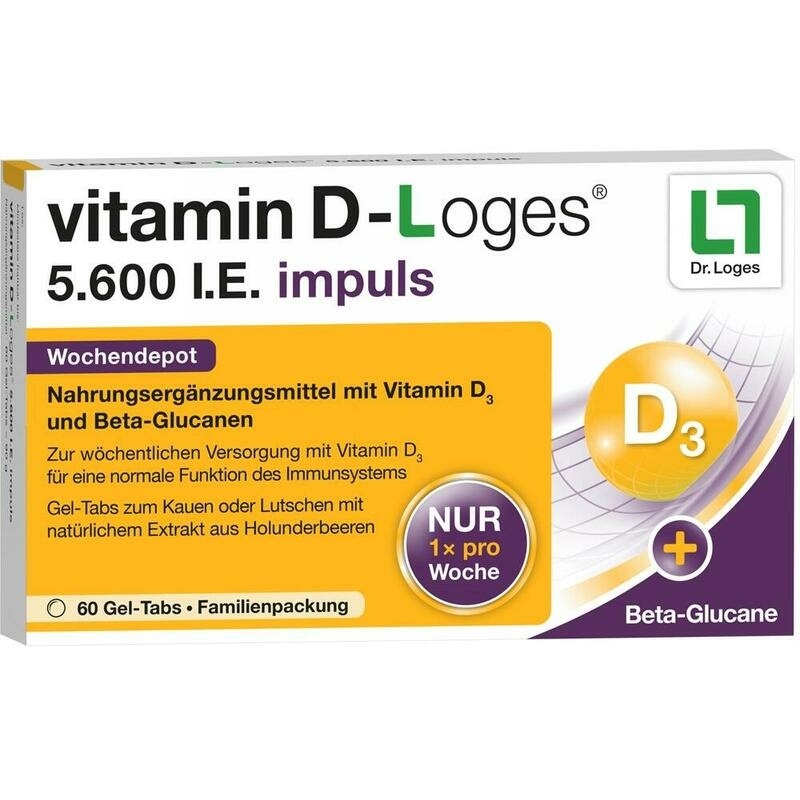 VITAMIN D-LOGES 5.600 I.E. impuls Wochendepot KTA