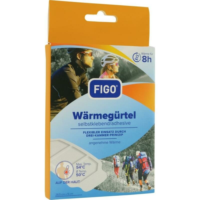 FIGO Wärmegürtel 10 h selbstklebend 9x28,5 cm