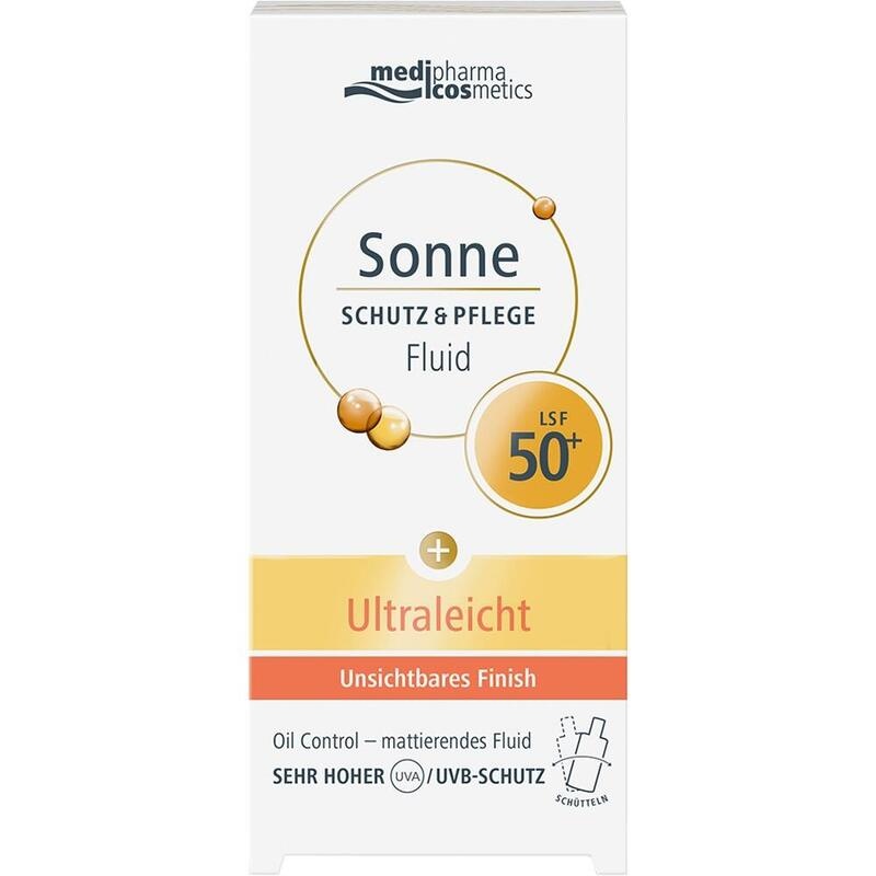 SONNE SCHUTZ & Pflege Fluid ultraleicht LSF 50+